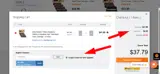 V410OFF coupon verification screenshot