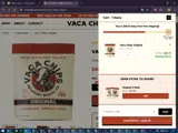 Vaca Chips coupon verification screenshot