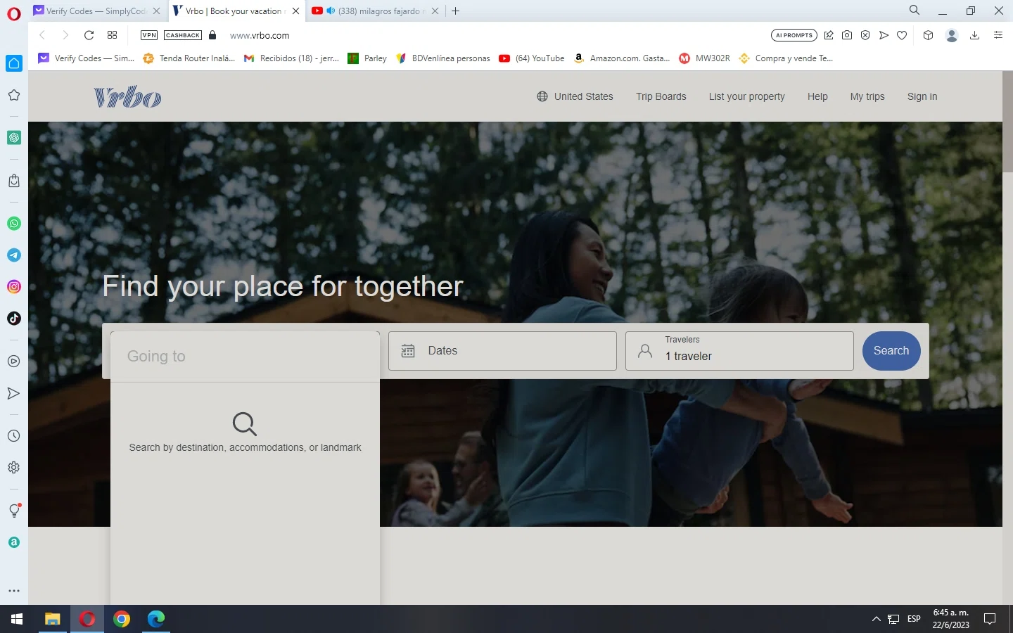 where to use VRBO promo code box