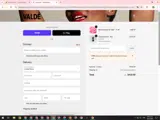 Valde Beauty coupon verification screenshot