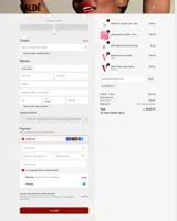 Valde Beauty coupon verification screenshot