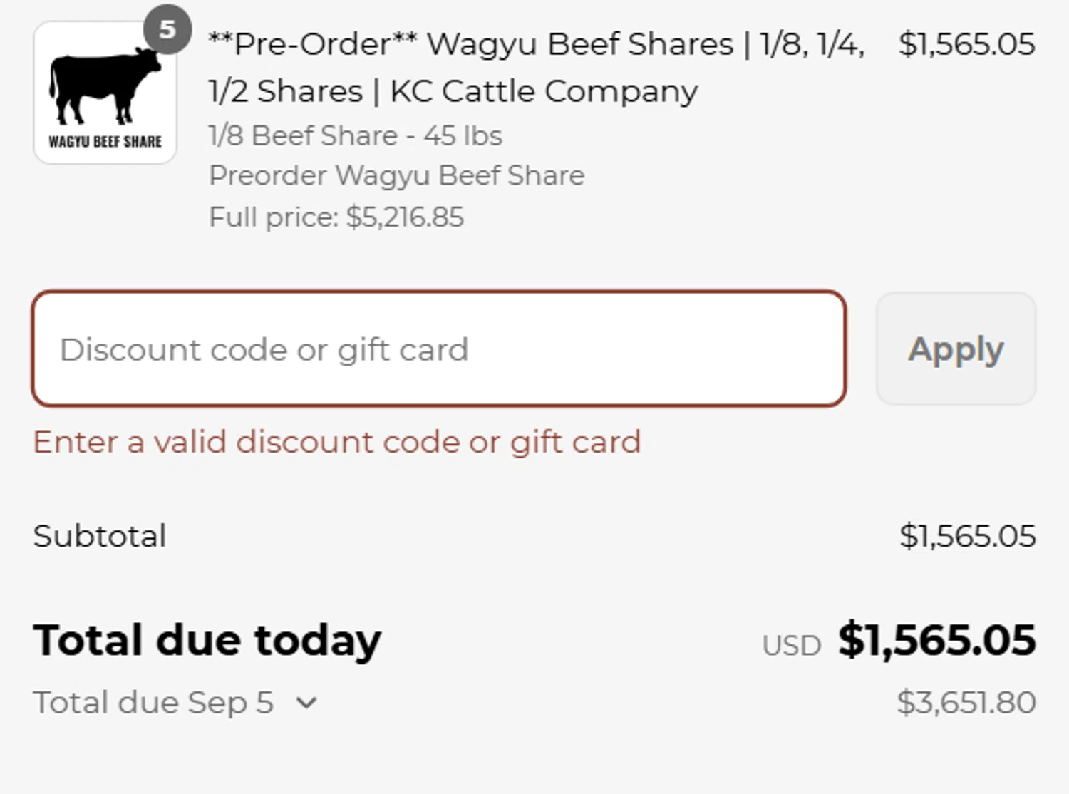 Valor Provisions promo code screenshot showing code WELCOMETOVP applied at Valor Provisions checkout page. Uploaded by SimplyCodes community member manuelchirinos2 on Jun 7, 2025