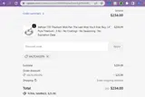 VALTCAN10% coupon verification screenshot