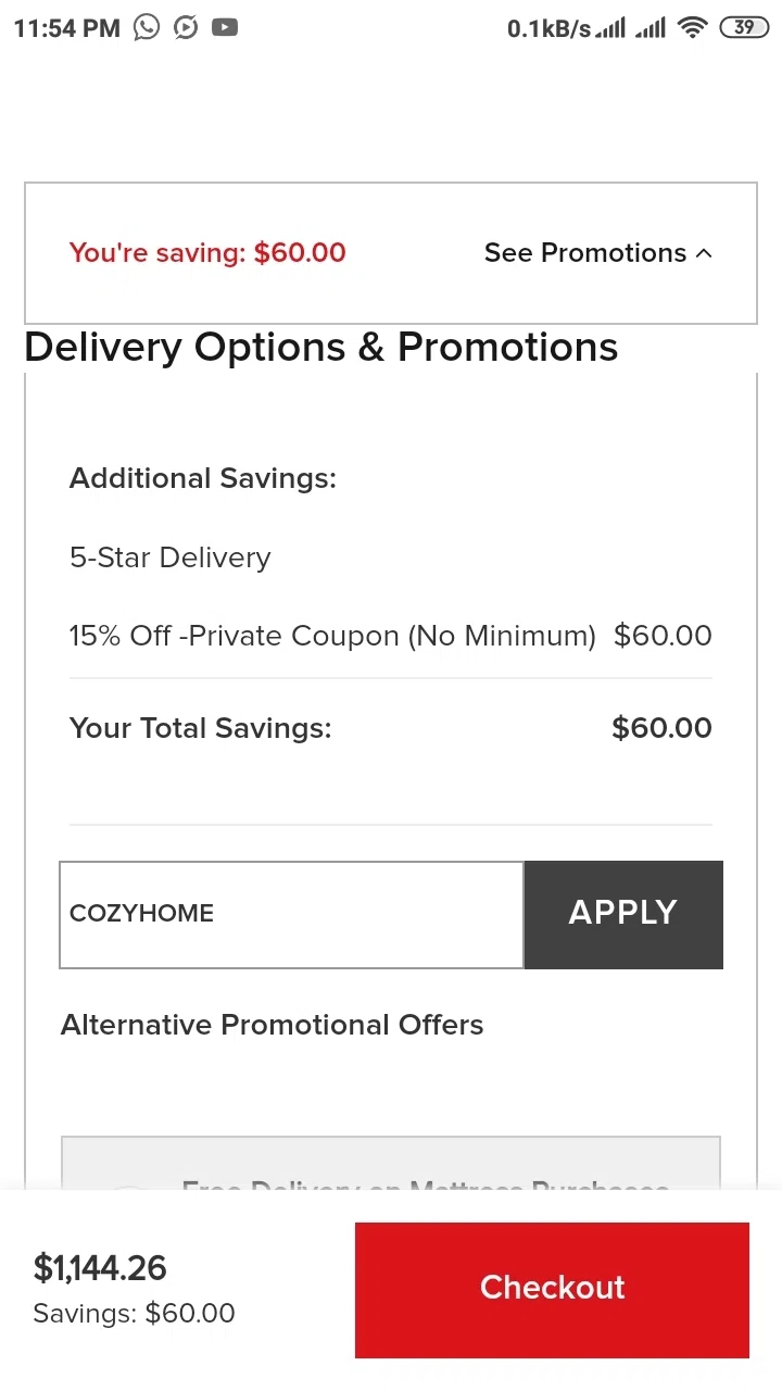 how to use Value City Furniture coupons