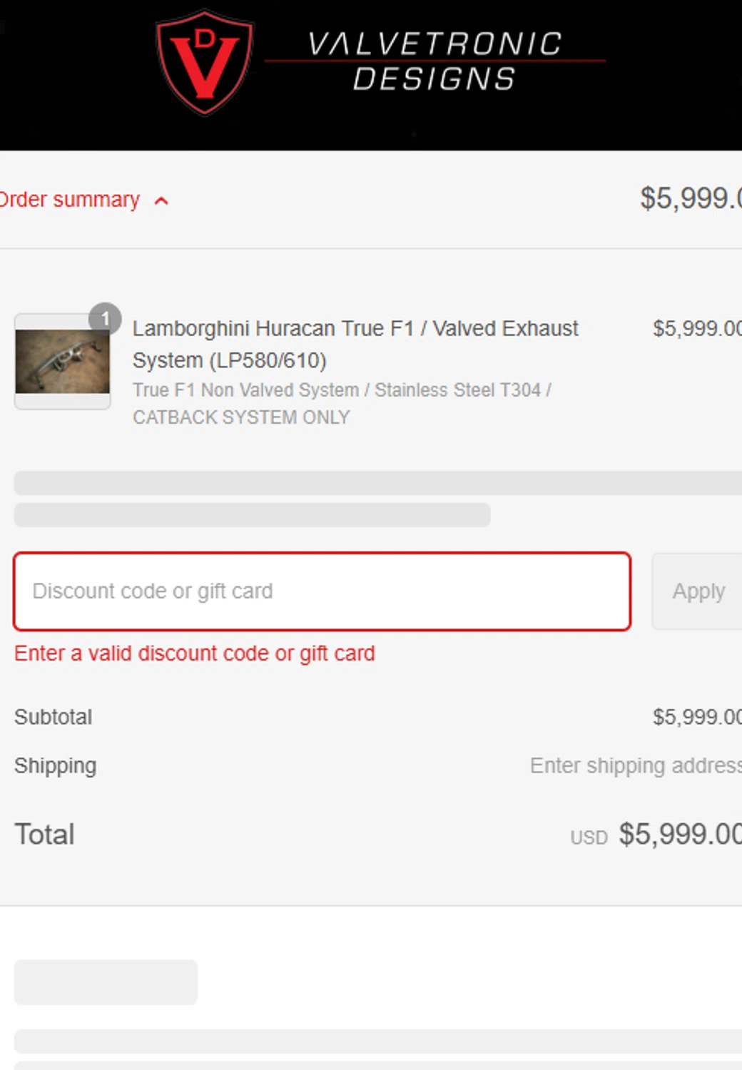 Valvetronic Designs promo code screenshot showing code FINDINGNICK applied at Valvetronic Designs checkout page. Uploaded by SimplyCodes community member Carlitoxxxxxxxxxxxxxxxxxxxxxxx on Jun 16, 2025
