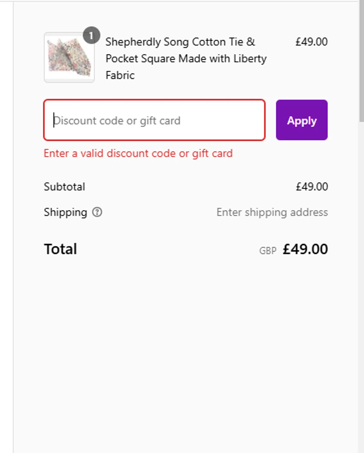 Van Buck England discount code screenshot showing code BLACKFRIDAY24 applied at Van Buck England checkout page. Uploaded by SimplyCodes community member SwiftTracker8156 on Dec 29, 2024
