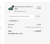 STEFANIA20 coupon verification screenshot