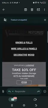 Id10 coupon verification screenshot