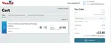 Van Education Center coupon verification screenshot