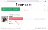 FIRST10 coupon verification screenshot