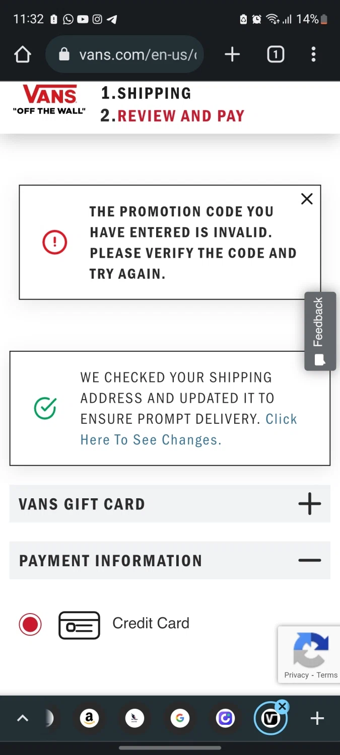 promo code for vans