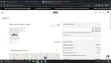 Vans coupon verification screenshot