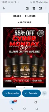 Vape Craft Inc coupon verification screenshot