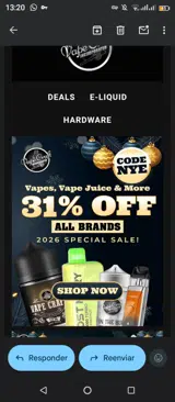 Vape Craft Inc coupon verification screenshot