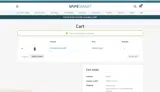 Vape-Smart coupon verification screenshot