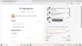 Vaping.com coupon verification screenshot