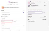 Vaping.com coupon verification screenshot