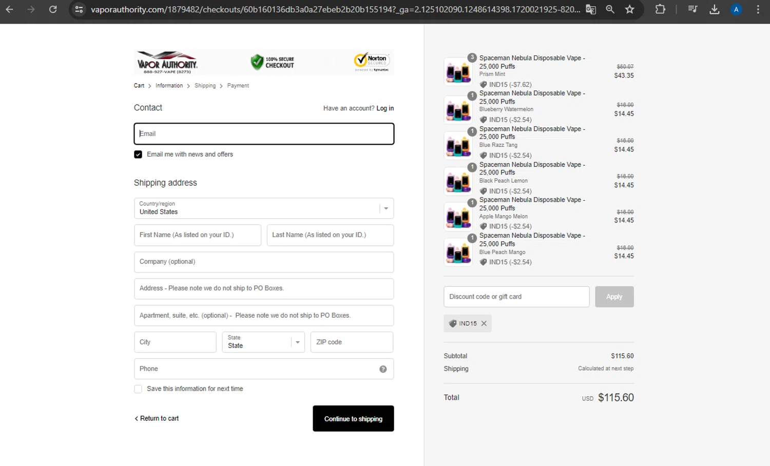 Vapor Authority Coupons 20 Off October 2024