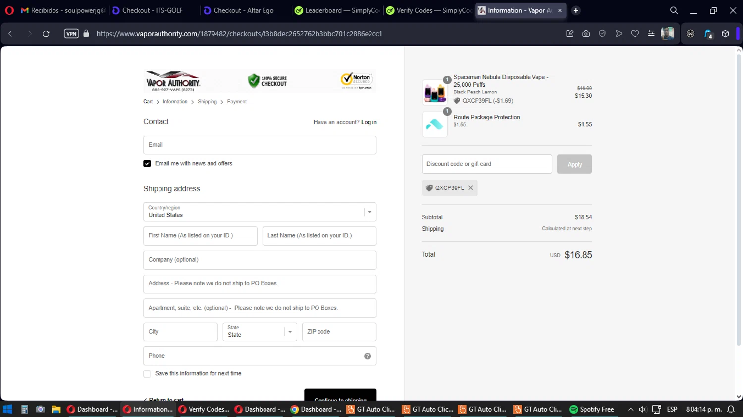 Vapor Authority Coupons 20 Off October 2024