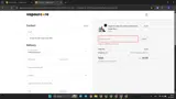 Vapourcore coupon verification screenshot
