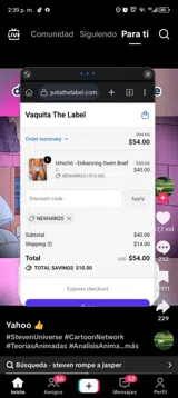 Vaquita The Label coupon verification screenshot