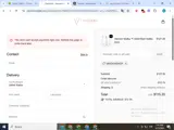 VAVOOMSHOP coupon verification screenshot
