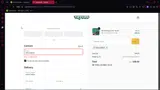 WELCOME20 coupon verification screenshot
