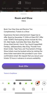 TENFD coupon verification screenshot