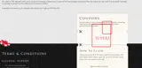 TNADPF coupon verification screenshot