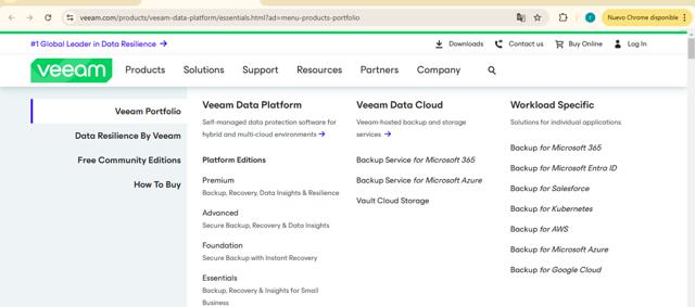 Veeam checkout page showing Veeam coupon code box | Screenshot taken by SimplyCodes community member on Dec 17, 2024