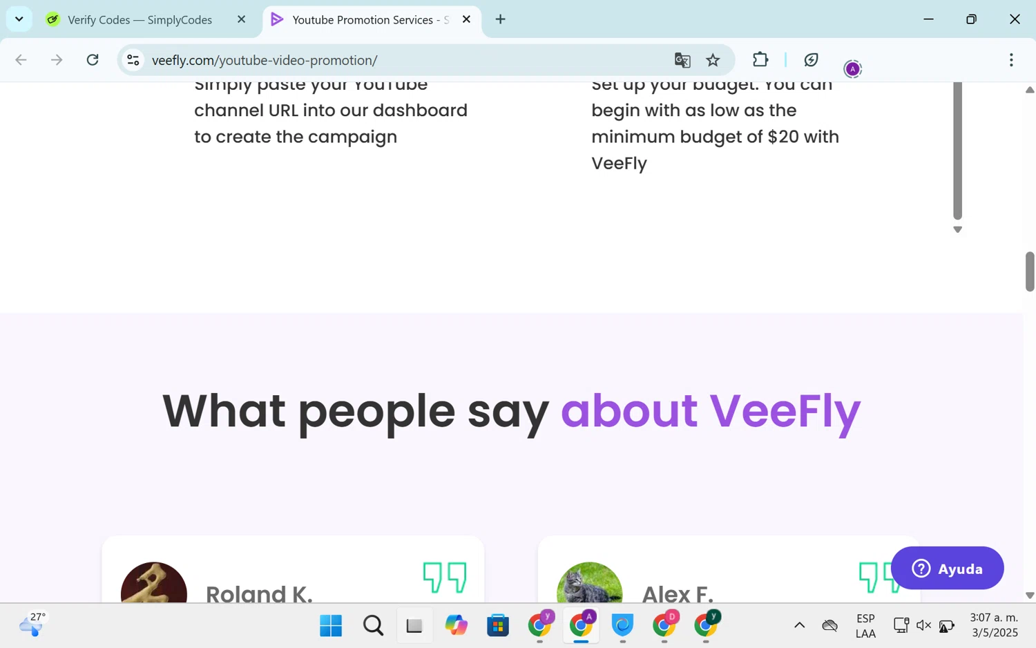 Veefly promo code screenshot showing code FIRST50 applied at Veefly checkout page. Uploaded by SimplyCodes community member SEANJOHN55 on May 3, 2025