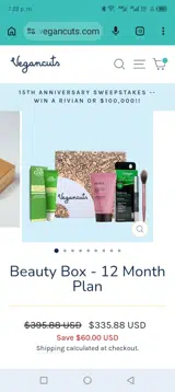 FILIPINAVEGANVIRGO coupon verification screenshot