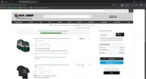 Vegas Golden Knights Shop coupon verification screenshot
