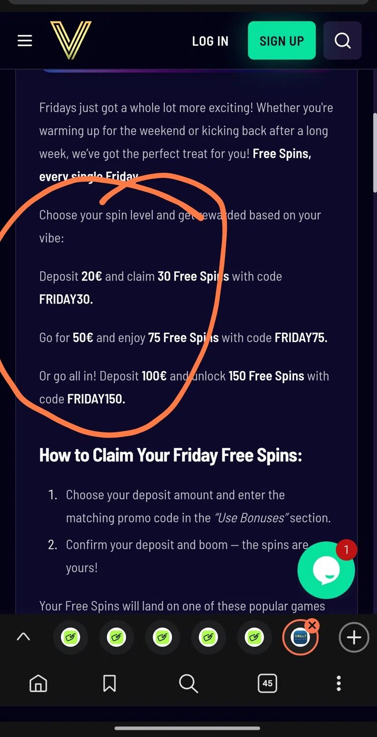 Vegaz Casino promo code screenshot showing code FRIDAY30 applied at Vegaz Casino checkout page. Uploaded by SimplyCodes community member Dejadepicharme on Aug 17, 2025