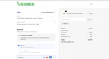 VEGB70 coupon verification screenshot