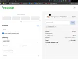 CHECKOUT15 coupon verification screenshot