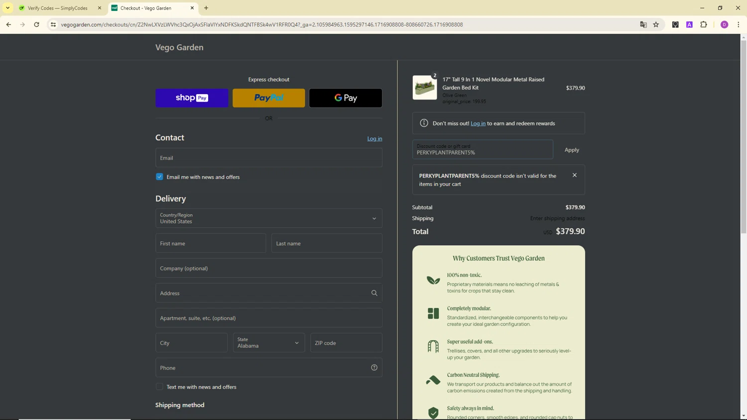 Vego Garden Promo Codes 15 Off June 2024