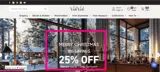 veilveil25off coupon verification screenshot