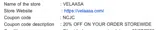 NCJC coupon verification screenshot