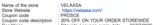 PROSCE coupon verification screenshot