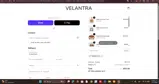 Velantra coupon verification screenshot
