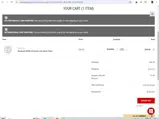 VELA5 coupon verification screenshot