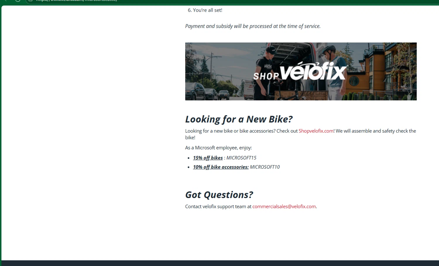 velofix checkout page showing velofix promo code box | Screenshot taken by SimplyCodes community member on Jul 30, 2025