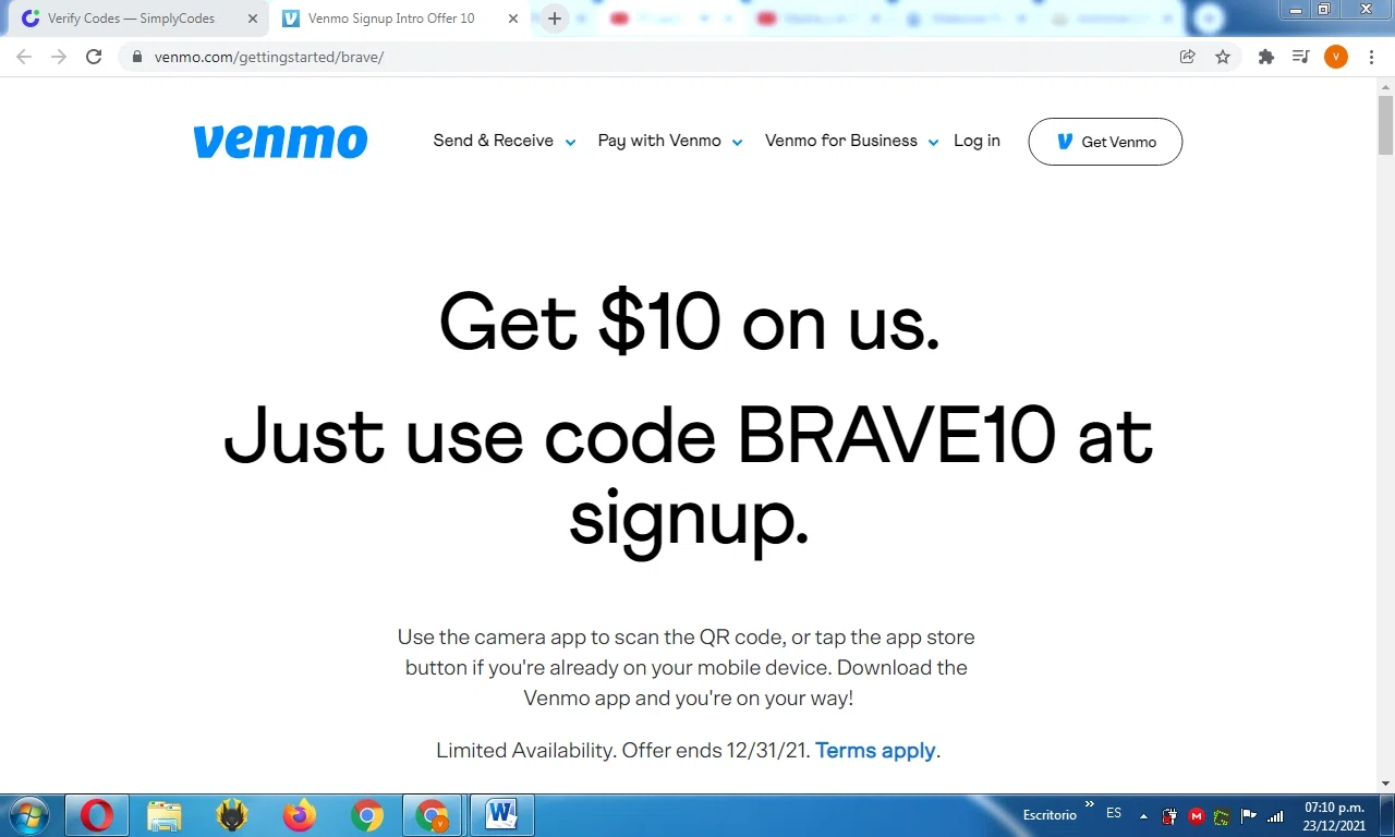 Venmo Promo Codes 10 Off December 2024