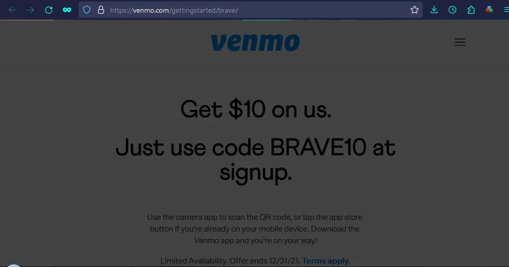 free venmo promo code for existing users