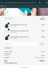 STONE coupon verification screenshot