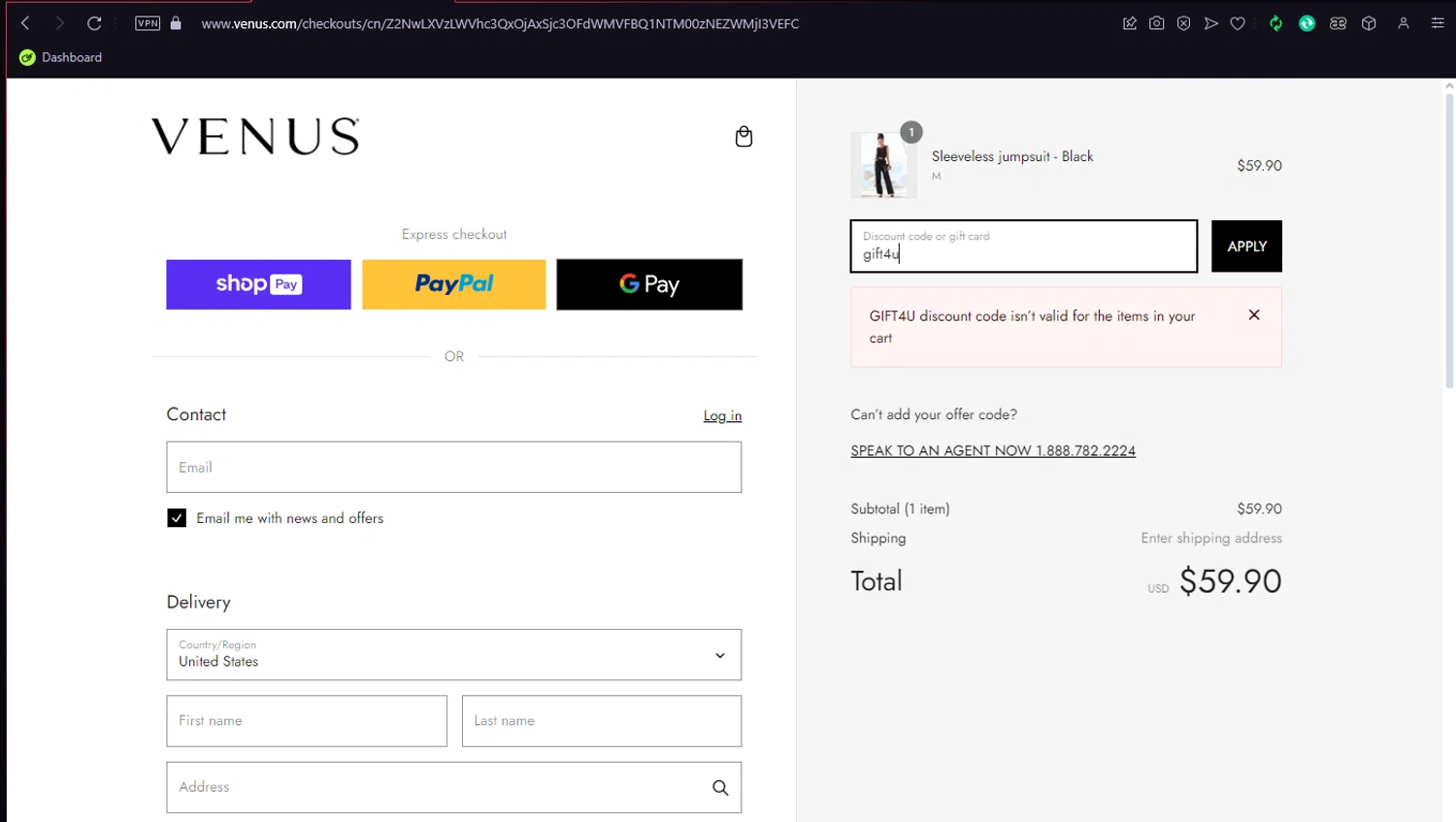 Venus Coupon Codes 98 Off September 2024