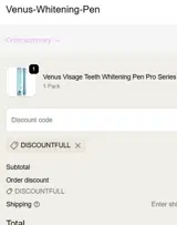 DISCOUNTFULL coupon verification screenshot