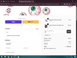 Vera's Eyecandy coupon verification screenshot