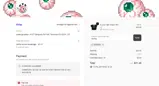 Vera's Eyecandy coupon verification screenshot